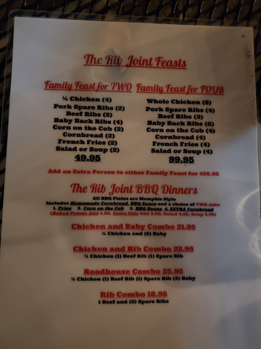 Menu The Rib Joint Roadhouse-8